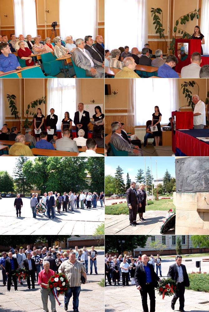 Koszorúzás 2015. május 9.